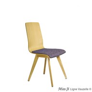 Chaise MISS-JI Hêtre Assise Galette