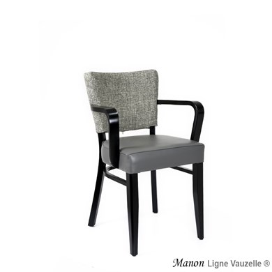 Fauteuil MANON JULIE (ex-Brazil) Dos Tapissé,  Assise Epaisse L