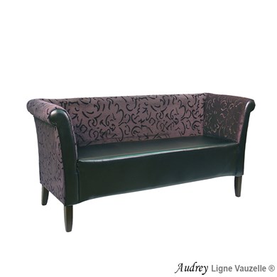 Canapé  AUDREY 48 -2 Places - Hauteur d'assise : 48 cm