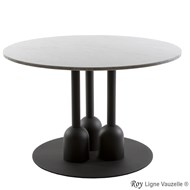 Piétement ROY Socle D80 Triple Colonne Ht 72cm - Intérieur