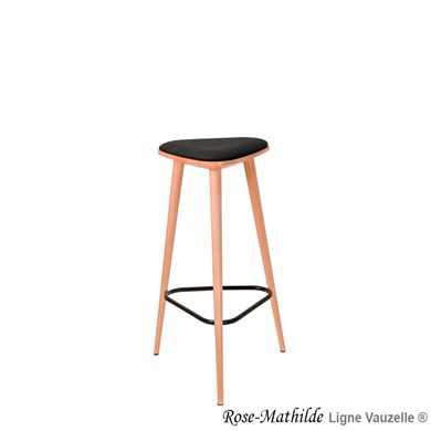 Tabouret ROSE-MATHILDE avec Galette, ht 78,5cm