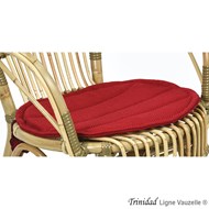 Coussin Galette d'Assise pour Fauteuil TRINIDAD