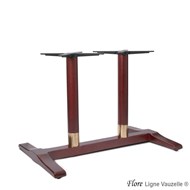 + Pièt.FLORE 2 , Socle H , 2 Colonnes Dég.Latér,Avec ou Sans Bague?