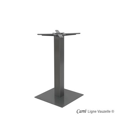 Piètement CARRE MISTRAL Colonne HT.72cm, Base 40x40cm.