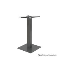 Piètement CARRE MISTRAL Colonne HT.72cm, Base 40x40cm.
