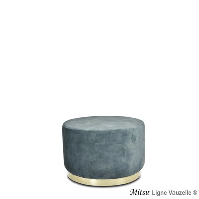 Pouf MITSU Diam. 65cm, Ass. Ht. 42cm, Socle 6cm