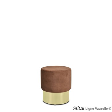 Pouf MITSU Diam. 39cm, Ass. Ht. 42cm, Socle 15cm