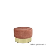 Pouf MITSU Diam. 65cm, Ass. Ht. 42cm, Socle 15cm