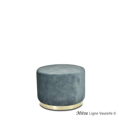 Pouf MITSU Diam. 65cm, Ass. Ht. 48cm, Socle 6cm