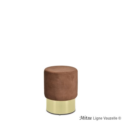 Pouf MITSU Diam. 39cm, Ass. Ht. 48cm, Socle 15cm