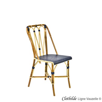 Chaise GROCK_CLOTHILDE, Rotin Naturel