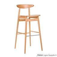 Tabouret ANTON Assise Bois