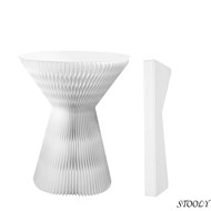 Table Papillon STOOLYavec Plateau Acrylic Givré