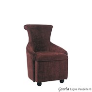 Fauteuil GZORBA Ht.d' Assise : 42 CM.
