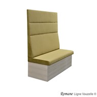 M/L Banquette Tradition ROMANE H160cm Sur Socle Stratifié