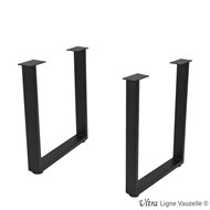 Piètement ULTRA (Lot de 2 Jambages) Ht.72cm, Acier soudé