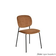 Chaise STONE Pied Métal.