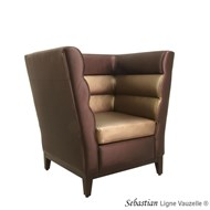 Fauteuil SEBASTIAN III Pieds Bois