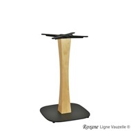 Piètement ROXANE, Socle Oko Noir, hauteur standard.