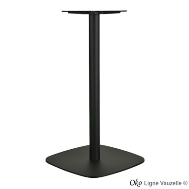 Piétement OKO Noir Mat Texturé 60x60 ht 109cm