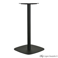 Piétement OKO Noir Mat Texturé 60x60 ht 109cm