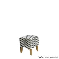 Pouf AUDREY 42  Ht. Ass. : 42 cm