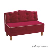 M/L Banquette Actua STELLA Ht.80<85>80 cm, Prof.60 cm
