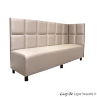 M/L Banquette Tradition EASY-BE avec 2 rangées de Carrés en hauteur