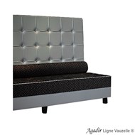 M/L Banquette Actua AGADIR avec traversin, sans coussin, Ht : 42cm
