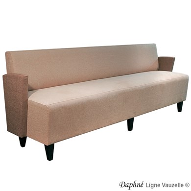 M/L Banquette Tradition DAPHNE sans accoudoir Ht 85 cm, Prof. 61 cm
