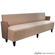 M/L Banquette Tradition DAPHNE sans accoudoir Ht 85 cm, Prof. 61 cm