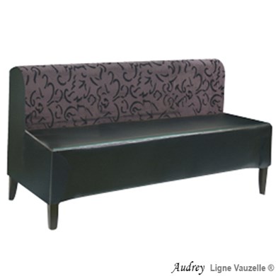 M/L Banquette Lounge AUDREY Ht.80cm Assise Ht.42cm.