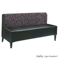 M/L Banquette Lounge AUDREY Ht.80cm Assise Ht.42cm.