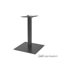 Piètement Fonte CARRE MISTRAL Colonne HT.72cm, Base 60x60cm.