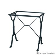 STOCK UNIQUEMENT-Pièt. Fonte Noir RETRO1000,Dégagement Latéral 1000