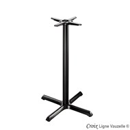 + Piètement CROIX 7111MD, Socle X 76x76cm, pour Mange Debout