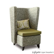 Fauteuil LAFAYETTE Dossier Haut avec Coussin