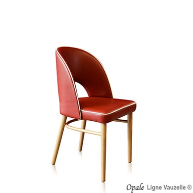 Chaise OPALE MOLLY 2 Assise Epaisse et Dos Garni Avec Renforts.