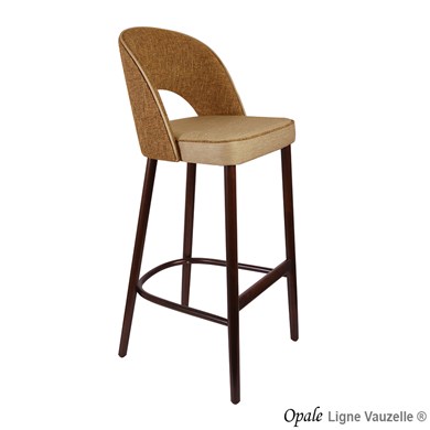 Tabouret OPALE MOLLY 2 Assise Epaisse et Dos Garni.