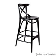 Tabouret GASTON CORNEILLE Assise Bois