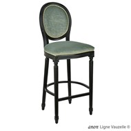 Tabouret TRIANON, avec patins PVC -