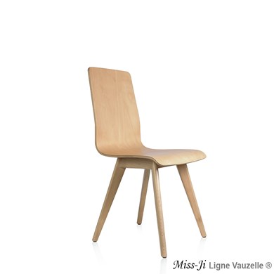 Chaise MISS-JI Hêtre Assise Bois