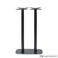 Piétement OKO Socle 80x42 Double Colonne ht 110cm - Intérieur