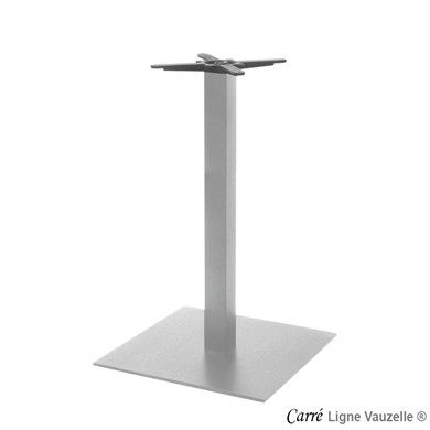 Piètement CARRE MISTRAL  Base 60x60cm pour Mange Debout.