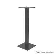Piètement CARRE MISTRAL Base 40x40cm pour Mange Debout.